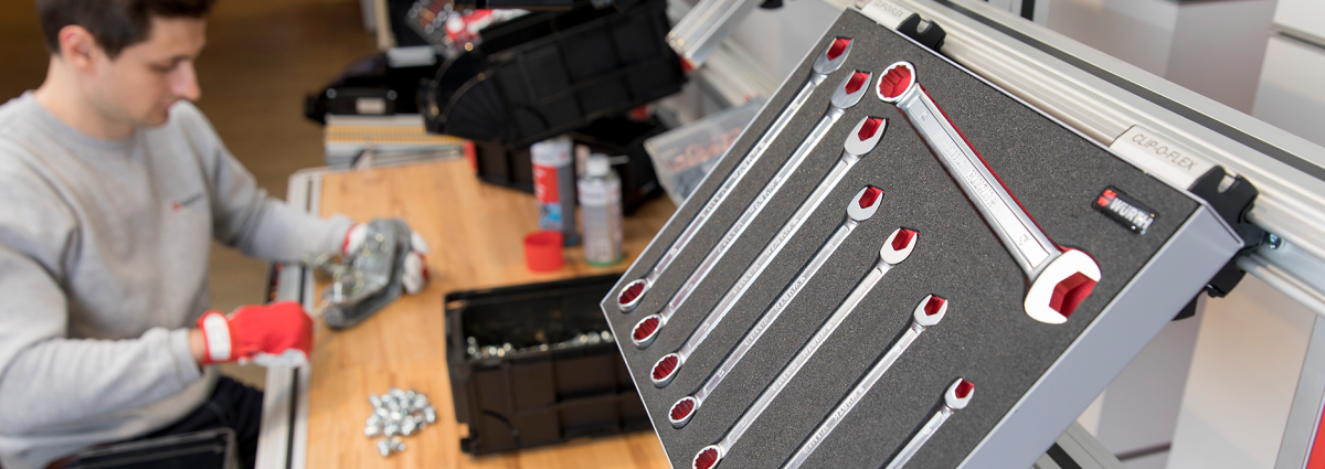 Clear tool storage