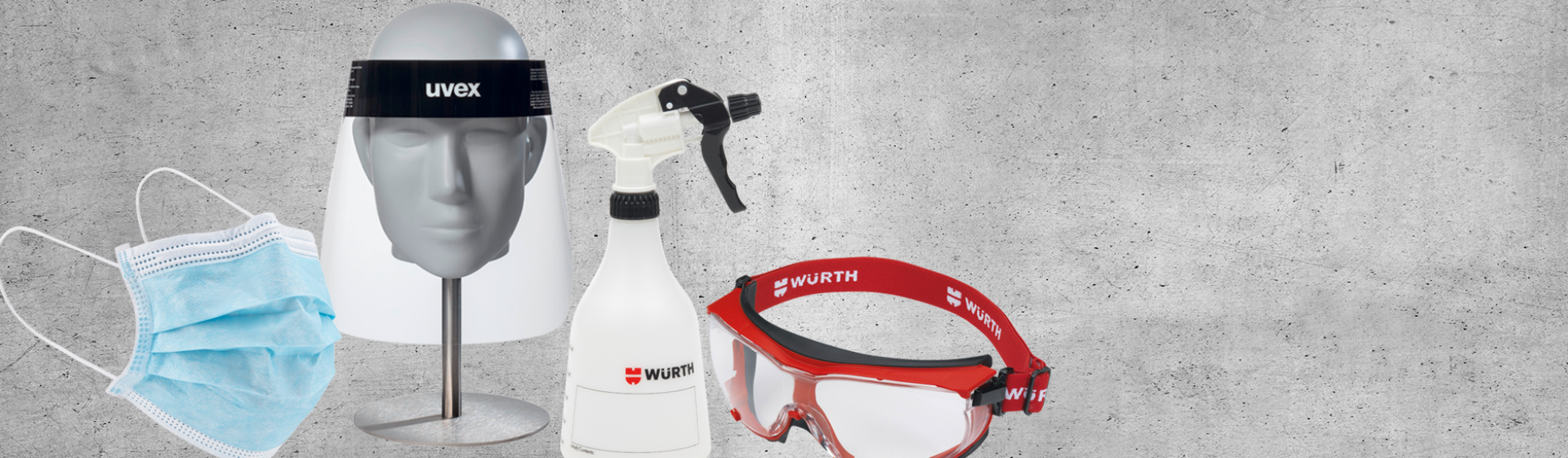 Hygiene products for a safe working environment
